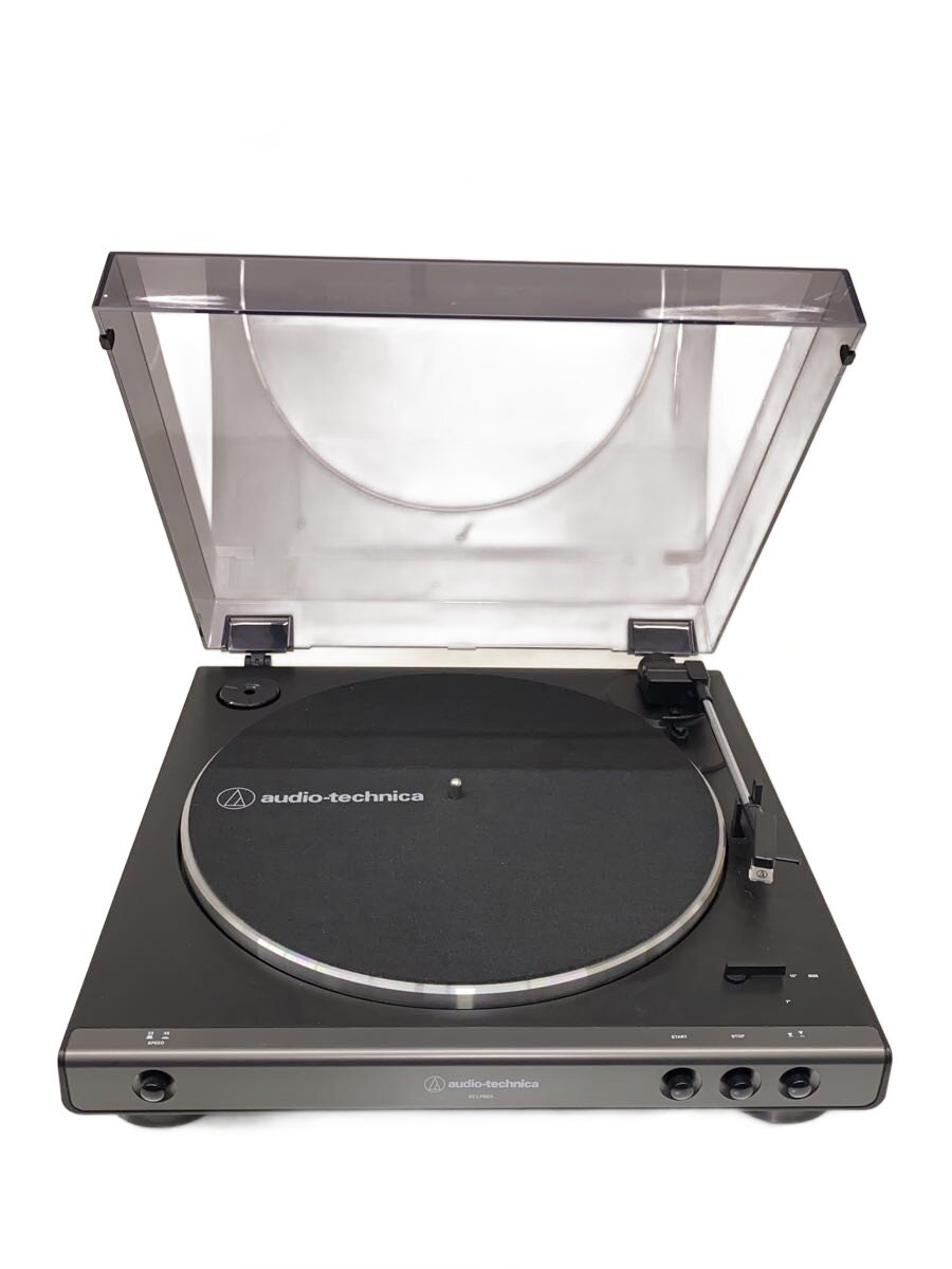 【中古】audio-technica◆アナログ電気蓄音機 フルオートターンテーブル AT-LP60X DGM [ダークガンメタリック]//【家電・視覚的・オーディオ】