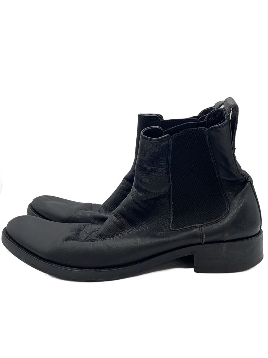 【中古】BURBERRY BLACK LABEL◆サイドゴアブーツ/3/BLK/レザー/BKA05-300【シューズ】|2nd STREET 店