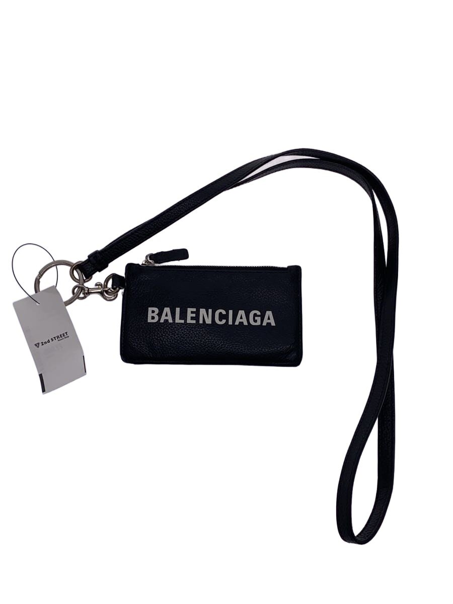 【中古】BALENCIAGA◆通り手形入れもの/--/BLK/メンズ/594548【服飾雑貨他】