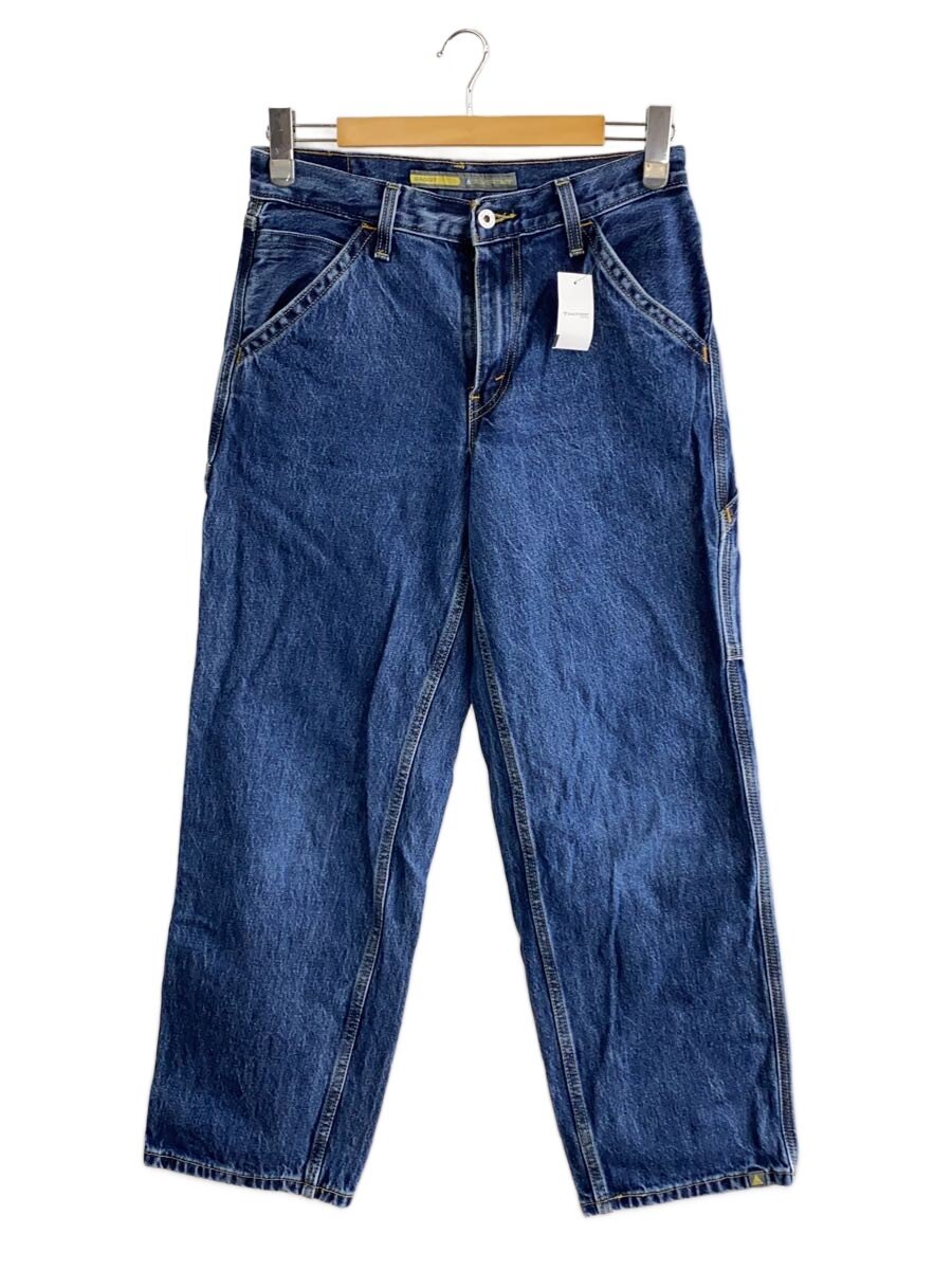 【中古】Levi’s SilverTab◆下つ方/28/綿織物/IDG/無地/マイコン9-A7489-0005//【メンズウェア】