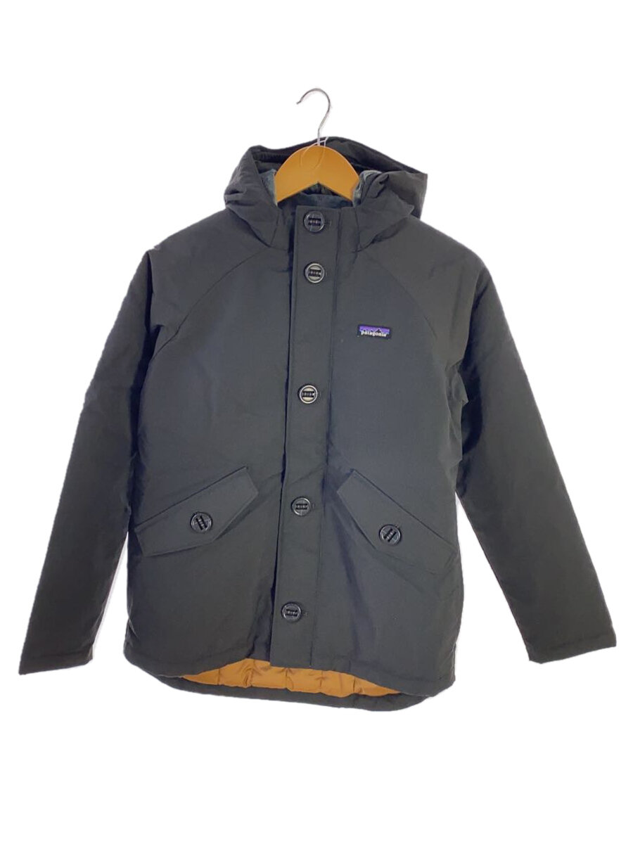 【中古】patagonia◆上衣/XL/ナイロン/GRY/68045//【キッズ】
