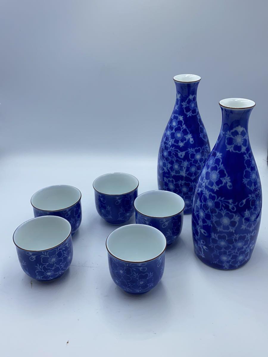 【中古】深川製磁◆和食器その他/7点セット/BLU/有田焼【キッチン用品】