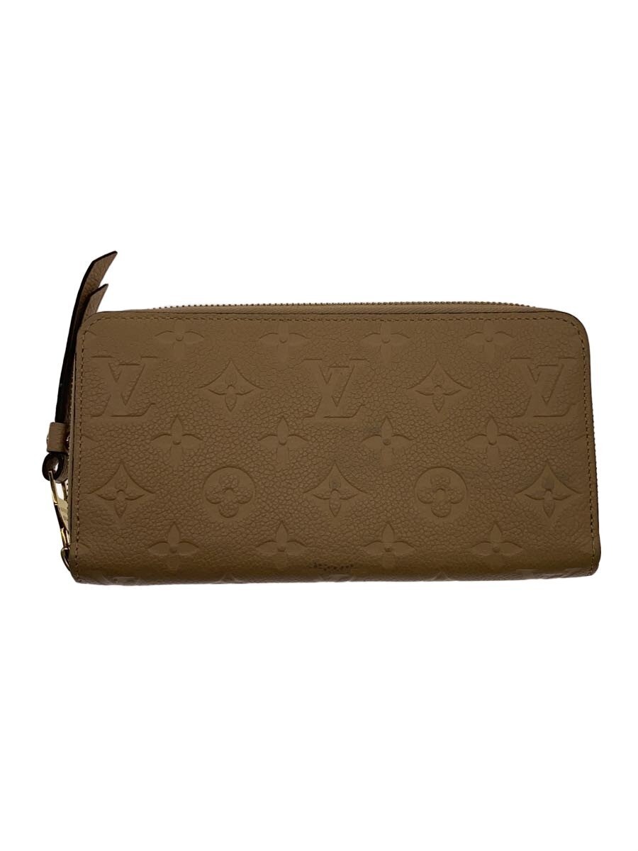 【中古】LOUIS VUITTON◆ジッピー・ウォレット_モノグラム・アンプラント/レザー/BEG/レディース【服飾雑貨他】｜2ｎｄ STREET 店 36,179円
