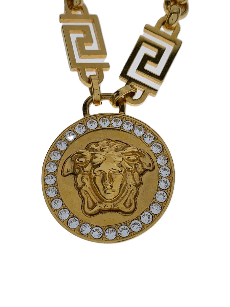 【中古】VERSACE◆ネックレス/--/GLD/トップ有/メンズ【服飾雑貨他】｜2ｎｄ STREET 店