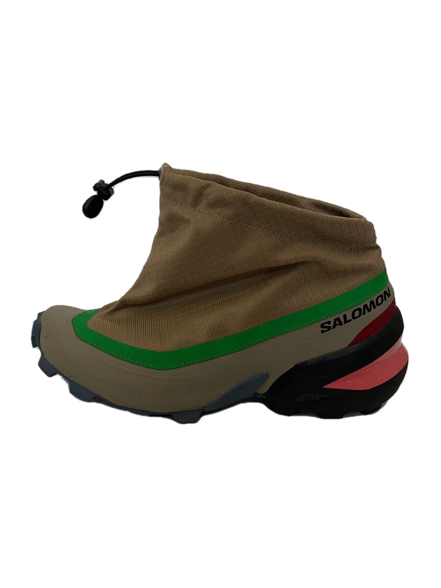 【中古】salomon◆22SS/CROSS LOW/シューズ/26.5糎/KHK/PVC/471698【シューズ】