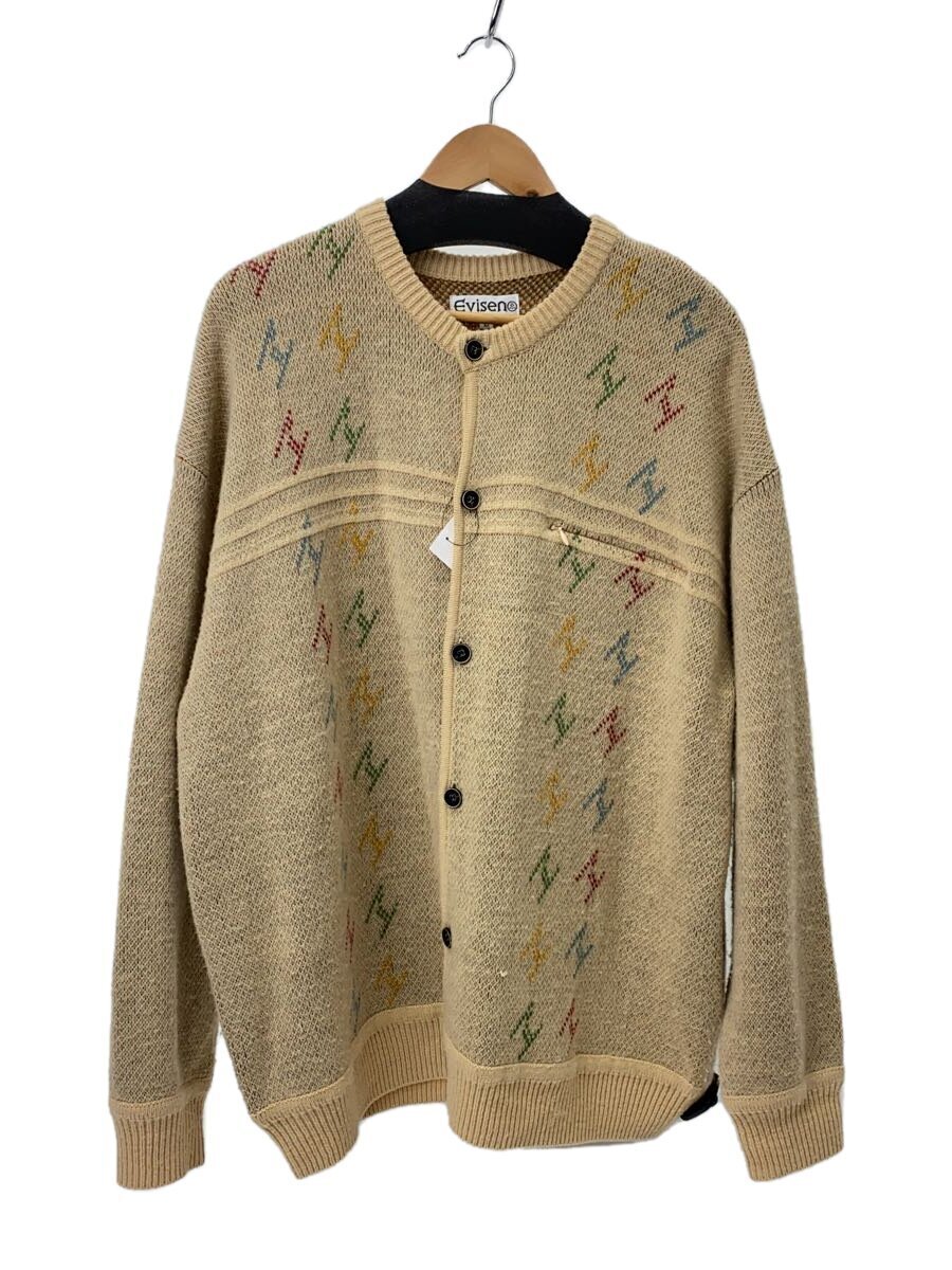 【中古】Evisen skateboards◆ジレー(朦々たる)/L/アクリル樹脂/BEG【メンズウェア】