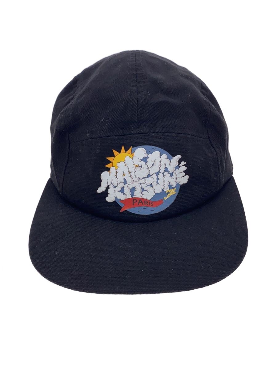 【中古】MAISON KITSUNE◆クラウドバスター5P/旗がしら/FREE/BLK/メンズ/MM06110WW0095//【服飾雑貨他】