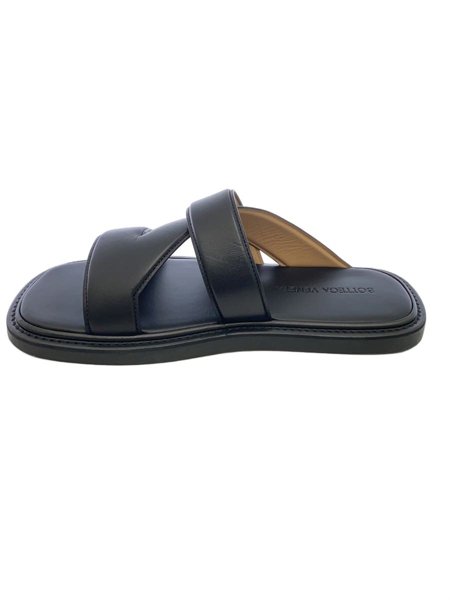 【中古】BOTTEGA VENETA◆BAND SANDALS/41/黒いこと/なめし革/ボッテガヴェネタ//【シューズ】