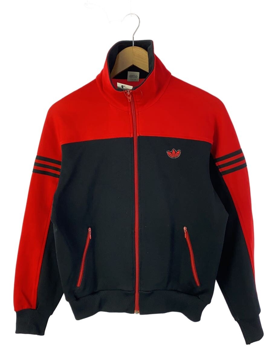 【中古】adidas◆プルオーバー/3/ポリエステル/RED【メンズウェア】