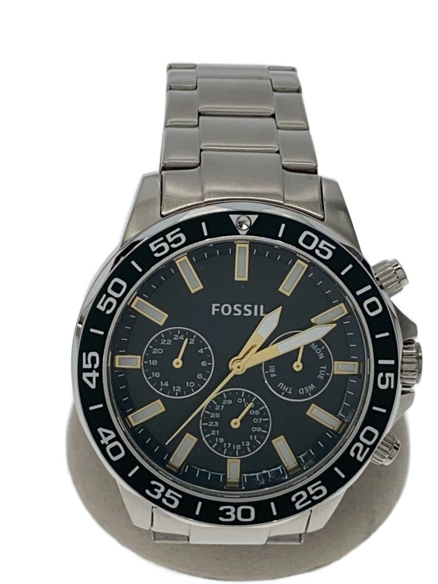 【中古】FOSSIL◆ウオッチ/アナログ/GRN/bq2492【服飾雑貨他】