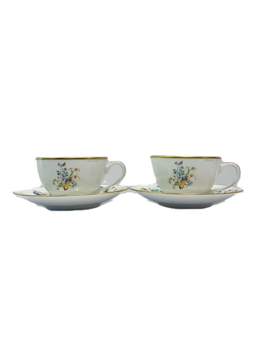 【中古】TIFFANY&Co.◆カップ&ソーサー/4点セット/WHT【キッチン用品】｜2ｎｄ STREET 店