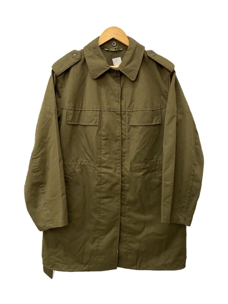 【中古】MILITARY/厚地の外套/--/綿織物/KHK【レディース御召しもの】