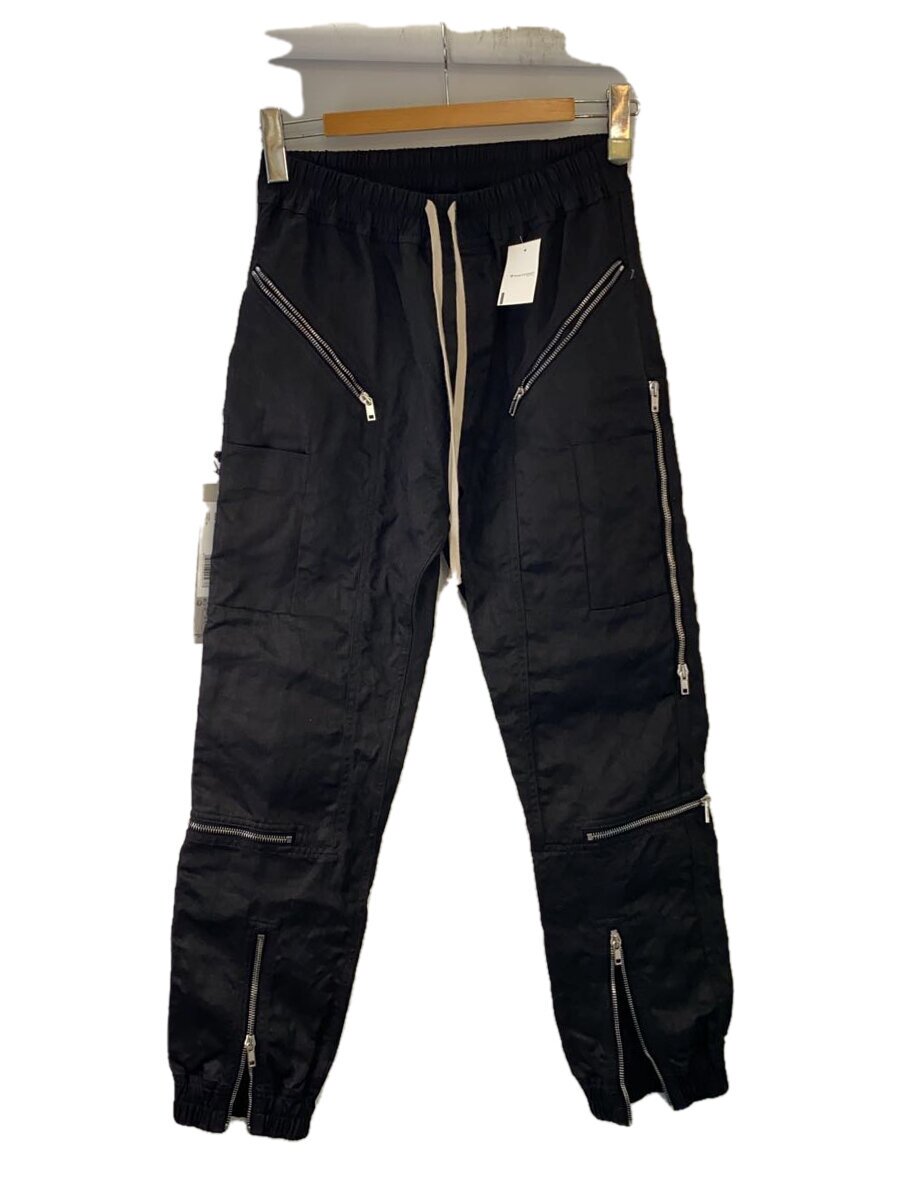 【中古】Rick Owens◆ボトム/48/リネン/BLK/RU01E5368-TWL-09/HEADON JOGGERS//【メンズウェア】｜2ｎｄ STREET 店 79,013円