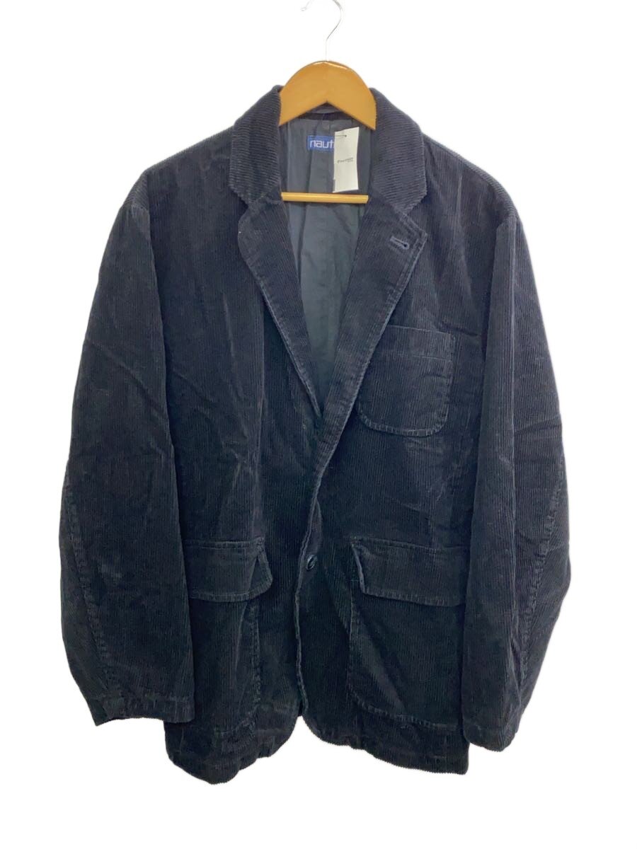 【中古】NAUTICA◆25FW/ダブルジャケット/テーラードジャケット/M/コーデュロイ/BLK/253-1578//【メンズウェア】|2nd STREET 店