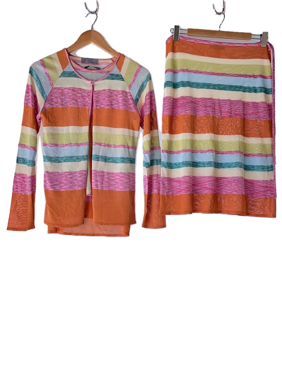 【中古】MISSONI◆合奏団/セットアップ/--/マルチ色合い//ボーダ/【レディースお召しもの】