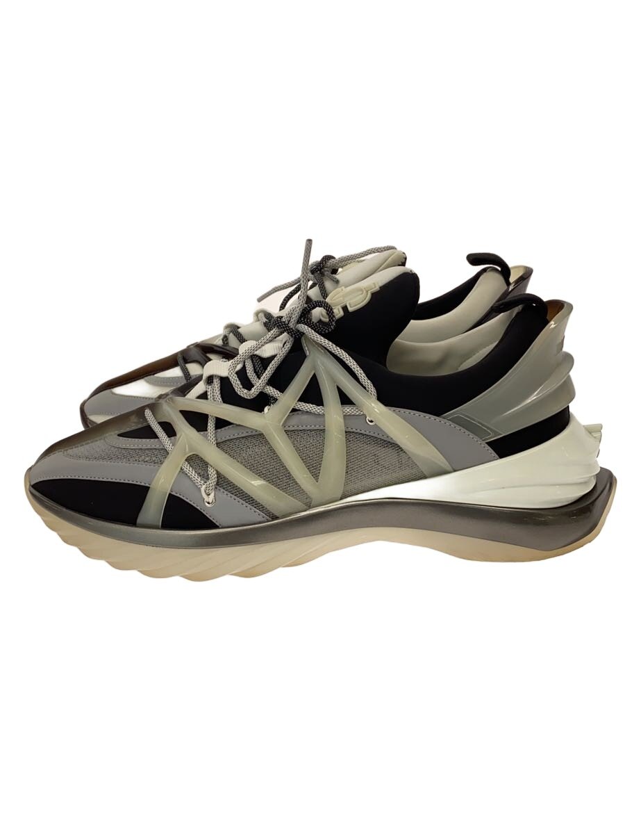 【中古】JIMMY CHOO◆ローカットスニーカー/43/WHT/COSMOS【シューズ】