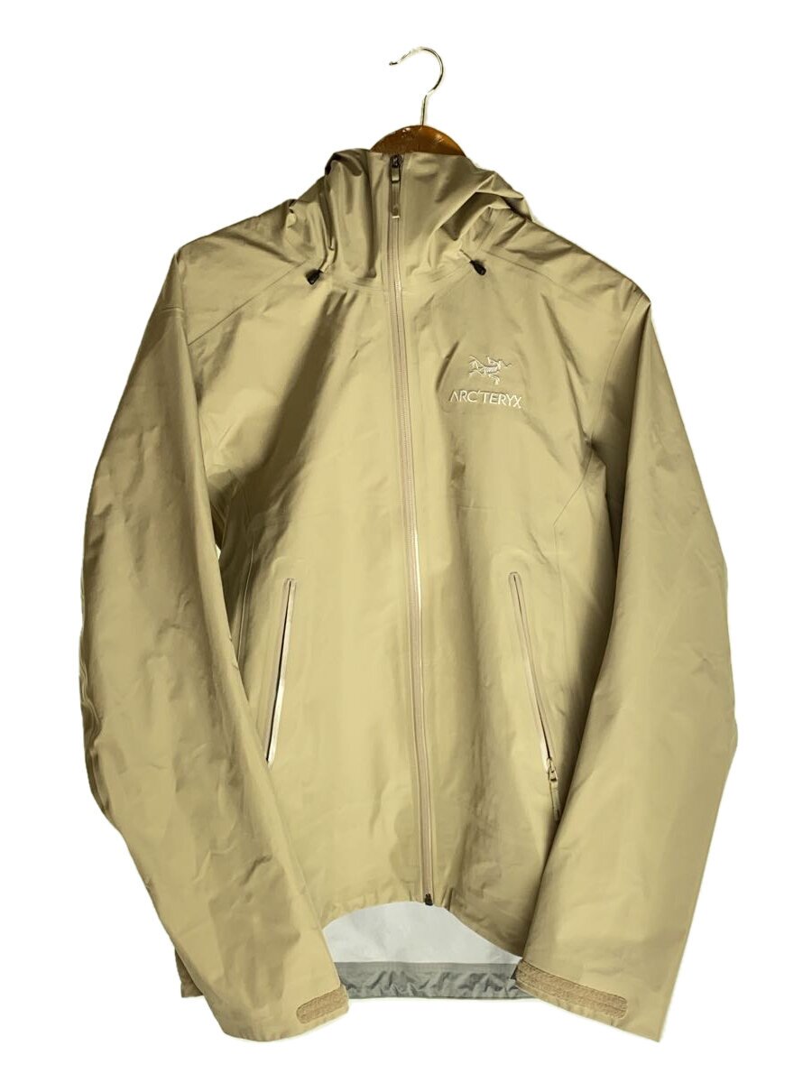 【中古】ARC’TERYX◆マウンテンパーカ/S/ゴアテックス/BEG/無地【メンズウェア】