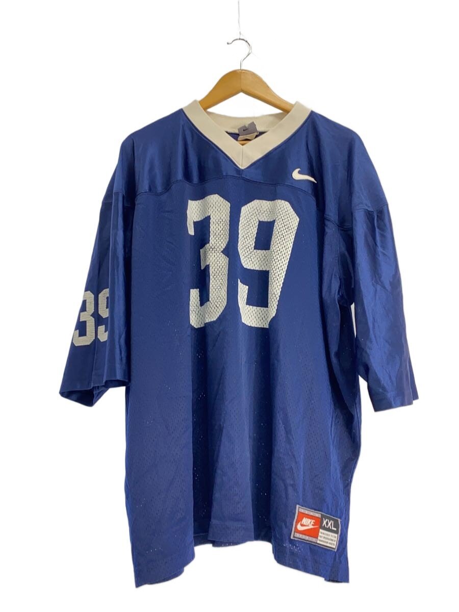 【中古】NIKE◆取り組みプルオーバー/USA製/XXL/ナイロン/米国海軍/無地【メンズウェア】