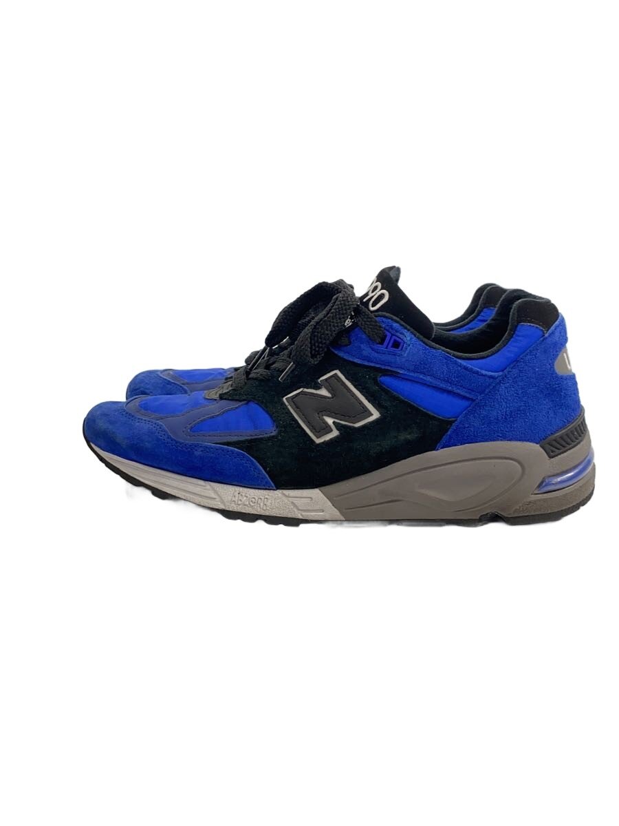 【中古】NEW BALANCE◆M990/青色/27.5糎/BLU【シューズ】