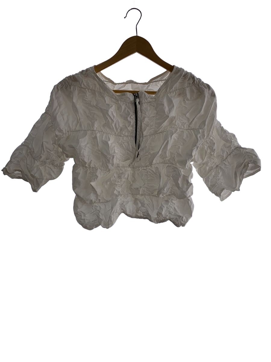 【中古】anuke◆25ss/Typewriter Shirring Tops/62510427/首回転運動汚れた状態//【レディース御召しもの】