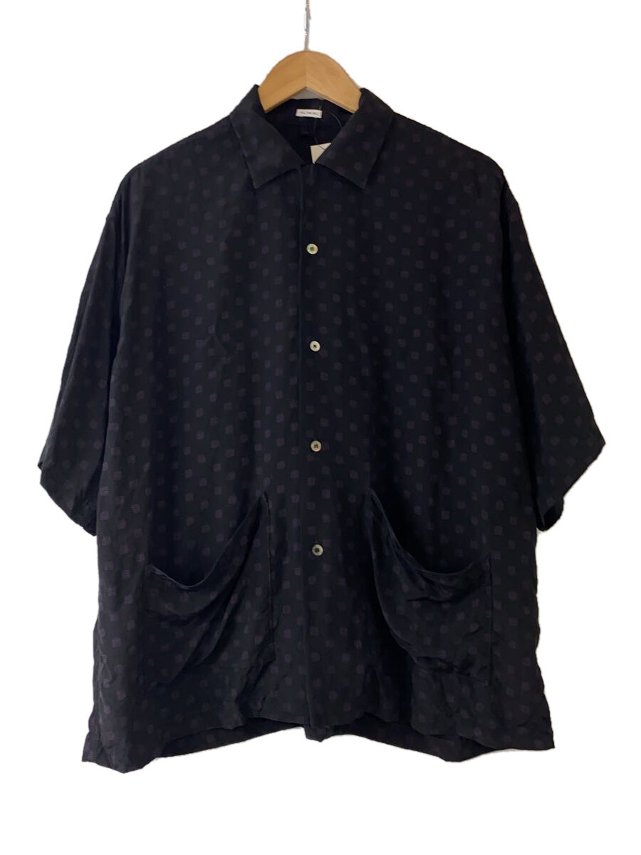 【中古】FILL THE BILL◆半袖プルオーバー/2/人絹/BLK/総柄/107-244136//【メンズウェア】