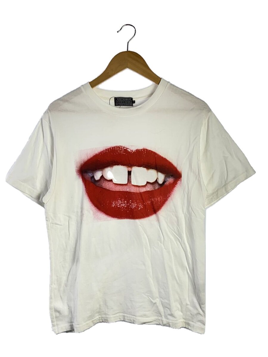 【中古】HYSTERIC GLAMOUR◆Tシャツ/FREE/コットン/WHT//【レディースウェア】|2nd STREET 店