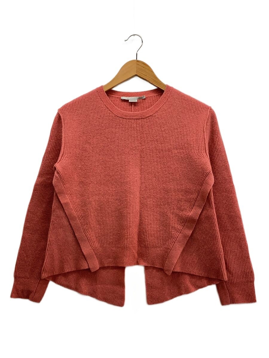【中古】STELLAMcCARTNEY◆編み物・スウェーター(朦々たる)/36/羊毛/PNK/無地【レディースお召しもの】