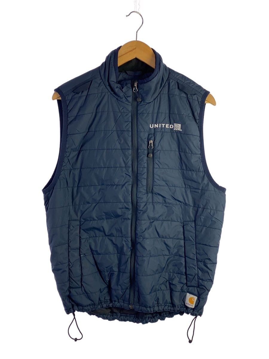 【中古】Carhartt◆ナイロンより良い/L/ナイロン/NVY/無地/103709/後ろ側破れ目有【メンズウェア】