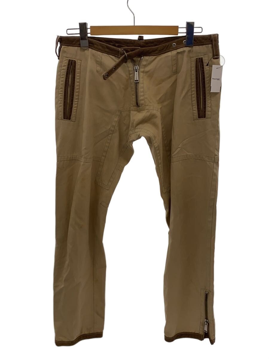 【中古】DSQUARED2◆下つ方/48/綿織物/BEG【メンズウェア】