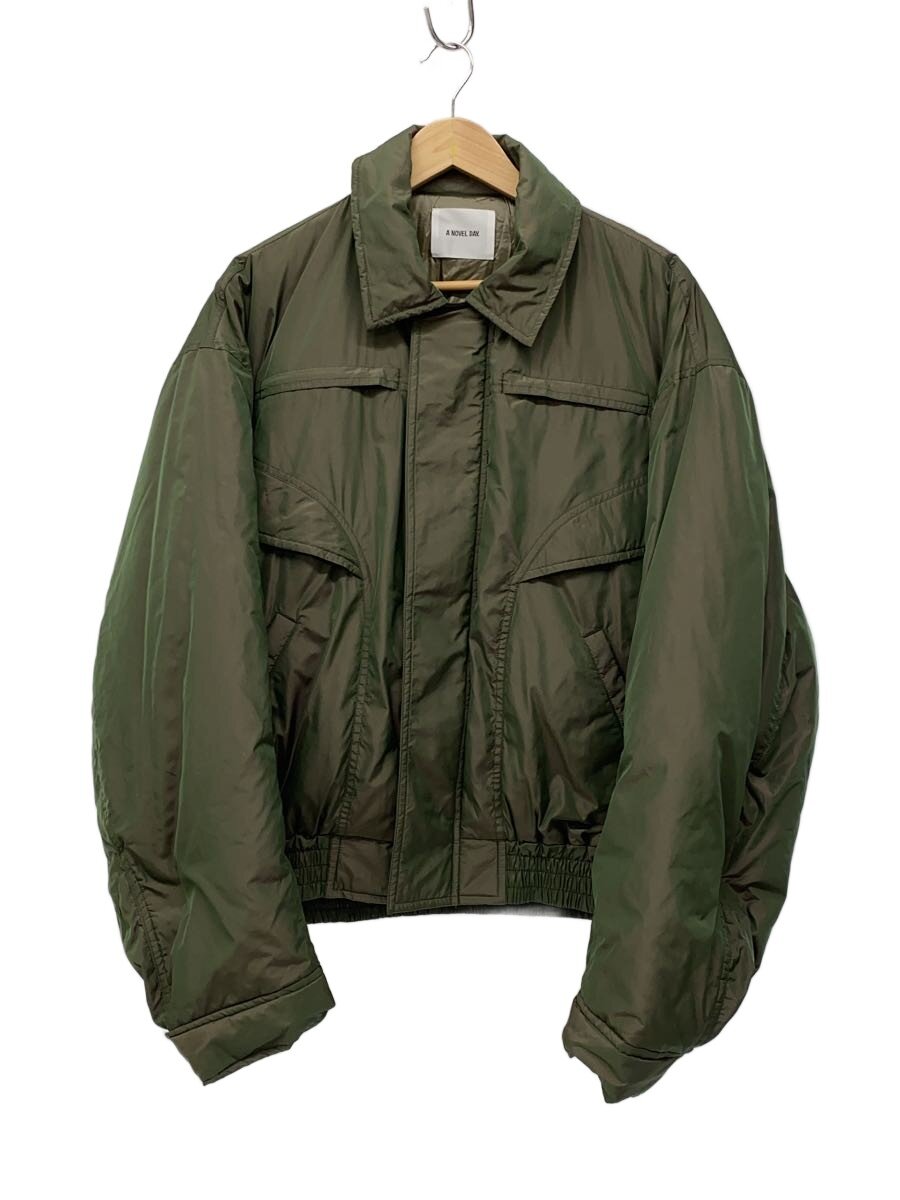 【中古】A NOVEL DAY/CHAMBRAY TAFFTA PADDED JACKET/ジャケット/3/ナイロン/KHK【メンズウェア】|2nd STREET 店