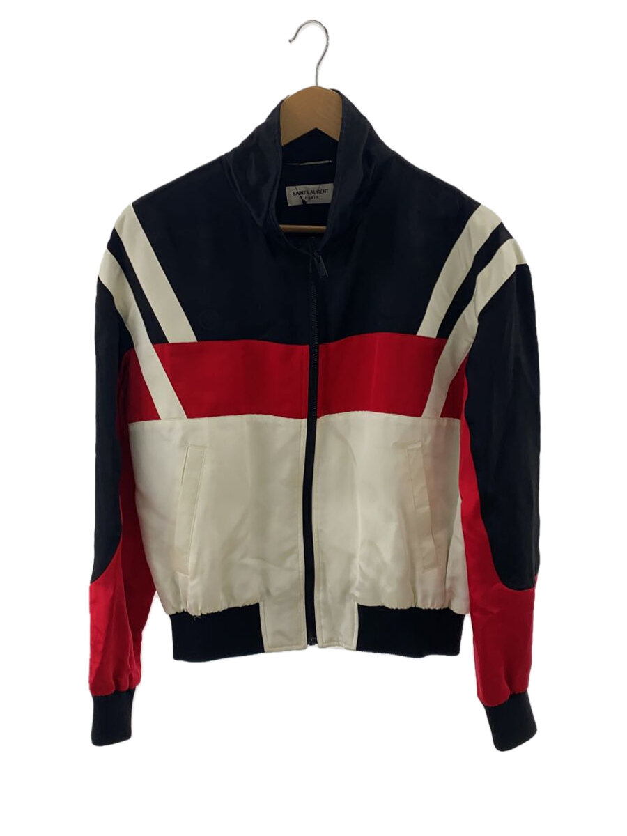【中古】SAINT LAURENT◆22SS/シルクテディジャケット/ブルゾン/44/リネン/マルチカラー/664170//【メンズウェア】｜2ｎｄ STREET 店