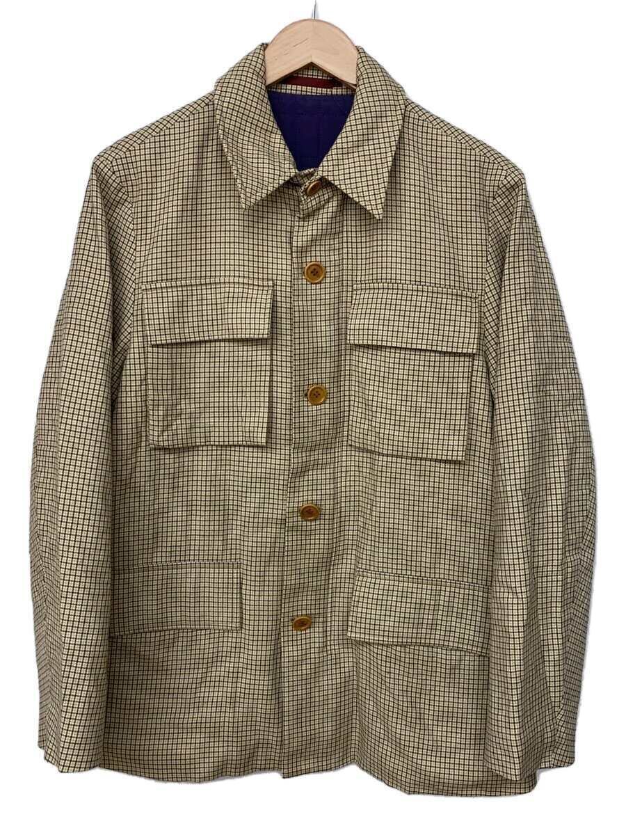 【中古】Paul Smith◆80-90s/全紳連/ブルゾン/M/コットン/BEG/チェック/443305 HL【メンズウェア】｜2ｎｄ STREET 店