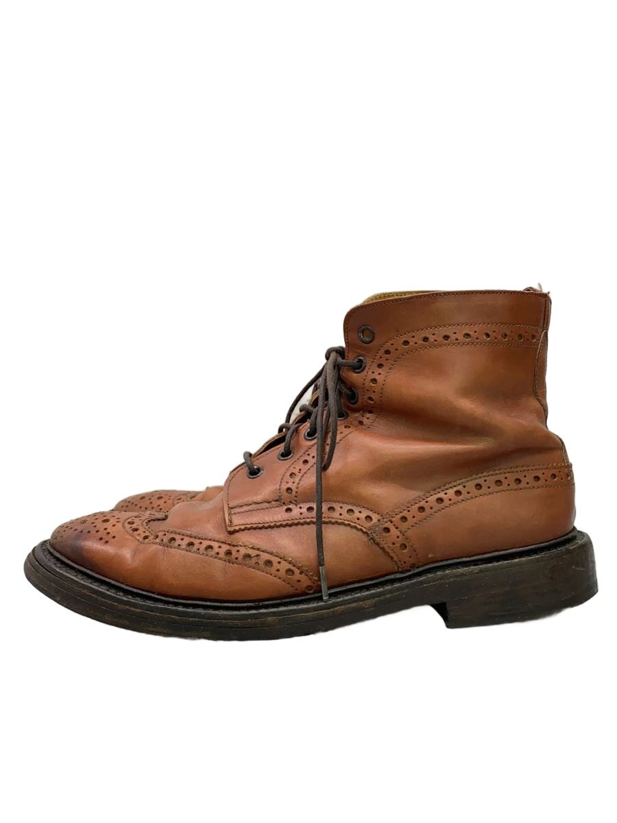 【中古】Tricker’s◆レースアップブーツ/UK8.5/BRW【シューズ】
