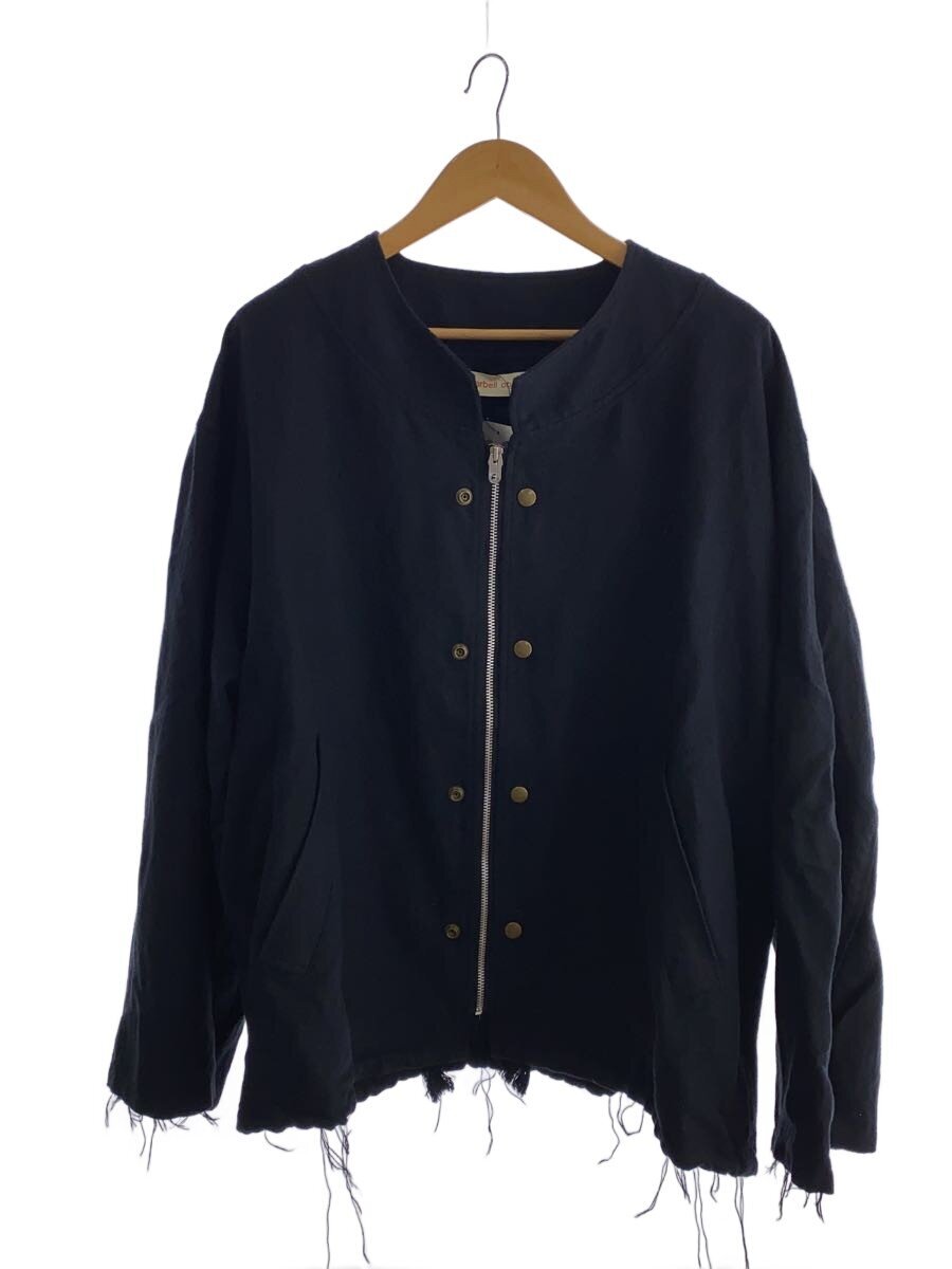 【中古】barbell object◆25SS/sc jkt/上衣/2/絹地/BLK/bo-04a01【メンズウェア】