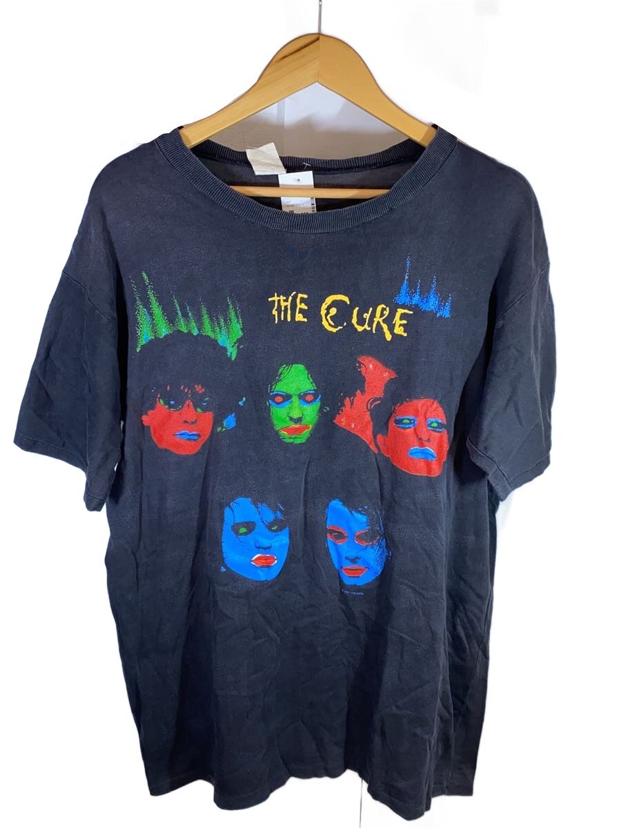 【中古】80s/the cure/インチ between days/プルオーバー//綿織物/BLK/? NULL ?【メンズウェア】