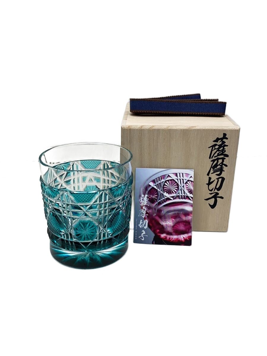 【中古】薩摩びーどろ工芸◆グラス/GRN/オールド(緑)//【キッチン用品】｜2ｎｄ STREET 店