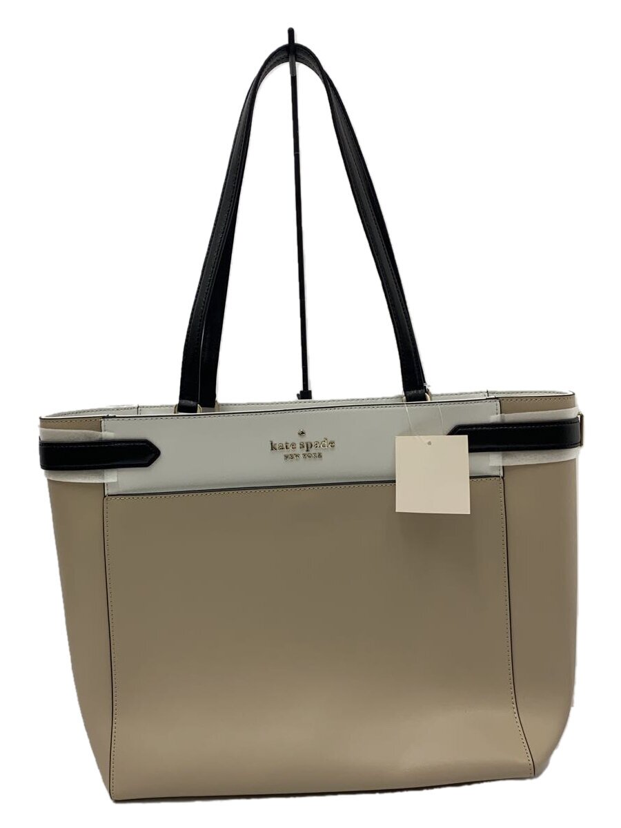 【中古】kate spade new york◆トートバッグ/--/PNK/無地/ステイシー/色つや立ちはだかる/一回りとっ始め/未当て嵌める【御徒面子】