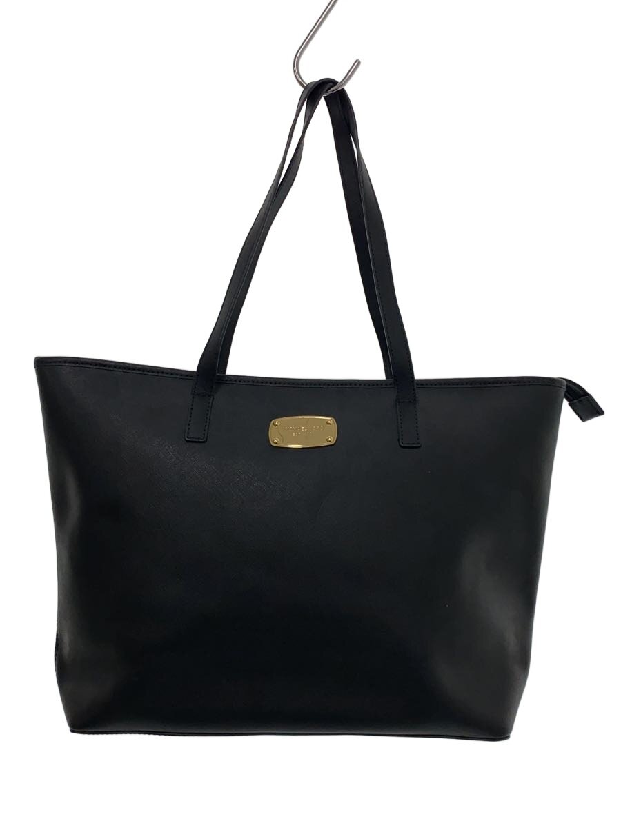 【中古】MICHAEL KORS◆トートバッグ/PVC/BLK/35S6GTTT2L【御徒面子】