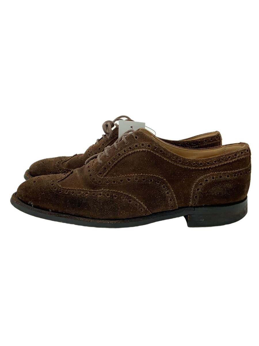 【中古】JOSEPH CHEANEY&SONS◆ドレスシューズ/ウィングチップ/UK6.5/BRW/スウェード//【シューズ】｜2ｎｄ STREET 店