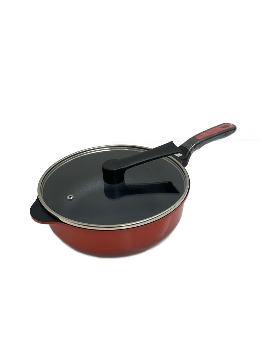 【中古】Bellfina/フライパン/サイズ:25cm/マルチパン3点セット/RED/A-77614//【キッチン用品】