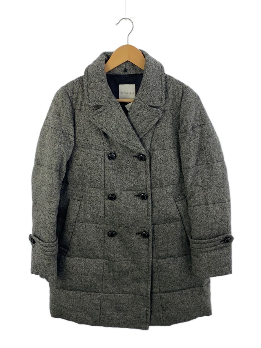 【中古】MACKINTOSH PHILOSOPHY◆落ち込む上衣/38/ポリエステル/GRY/H5A08-851-08【レディース御召しもの】