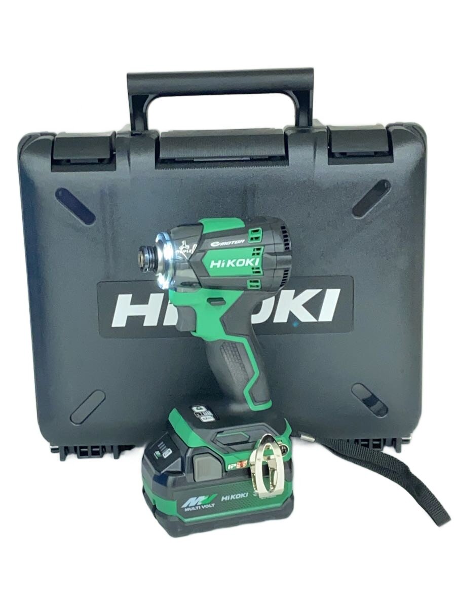【中古】HiKOKI◆コードレスインパクトドライバ/電動物の具/WH18DC/2XPZ【DIY装置】