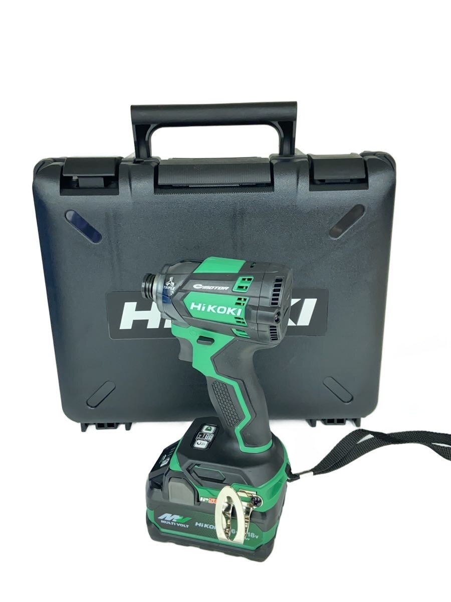 【中古】HiKOKI◆コードレスインパクトドライバ/電動物の具/WH18DC/2XPZ【DIY装置】