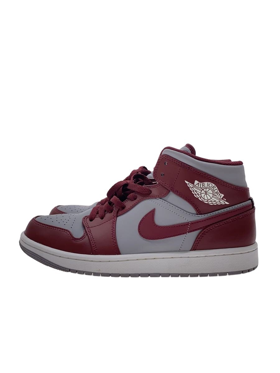 【中古】NIKE◆AIR JORDAN 1 MID_エア湖 ジョーダン 1 ミッド/27珊/BRD//【シューズ】