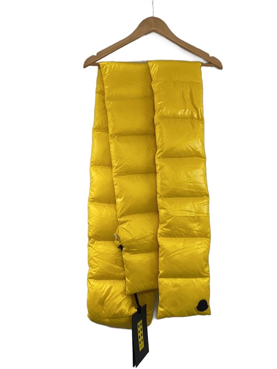 【中古】MONCLER◆えり巻き/ナイロン/YLW/無地/メンズ/J209P3C00003 68950//【服飾雑貨他】