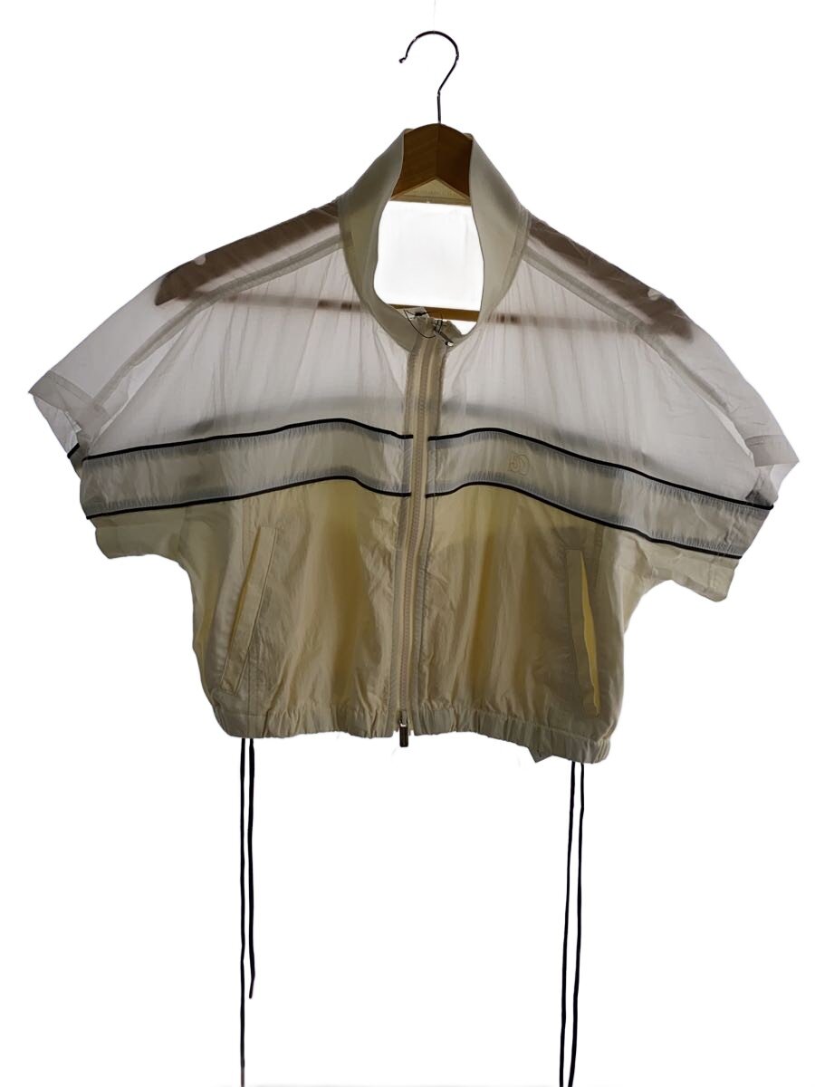 【中古】MAISON SPECIAL◆Color Block Half Sleeve Tops/FREE/ポリエステル/WHT/無地/212513153//【レディース御召しもの】