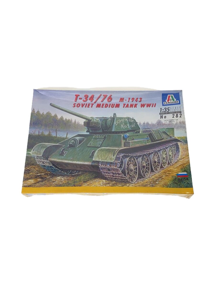 【中古】ITALERI/プラモデル/282/ T-34/76 M-1943 SOVIET MEDIUM TANK WWII//【ホビー】