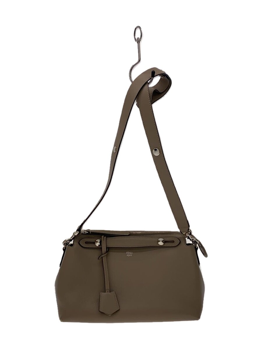 【中古】FENDI◆バイ ザ ウェイ/ミディアム/ショルダーバッグ/レザー/ベージュ/フェンディ【バッグ】|2nd STREET 店