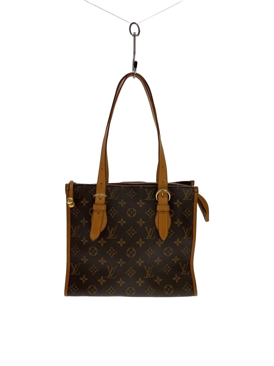 【中古】LOUIS VUITTON◆ポパンクール・オ_モノグラム・帆布/PVC/BRW【御徒面子】