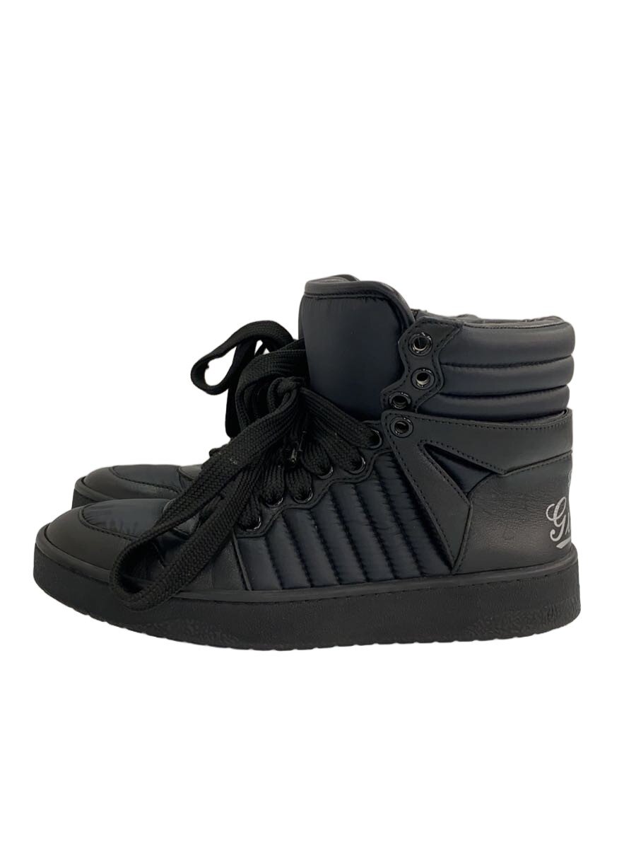 【中古】GUCCI◆Hudson Hysteria Padded/ハイカットスニーカー/36/BLK/323802【シューズ】